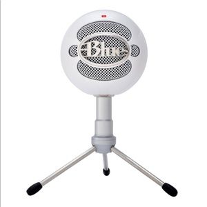 Blue Snowball USB Microphone (Textured White) New